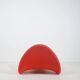Red F577 Tongue designed by Pierre Paulin for Artifort