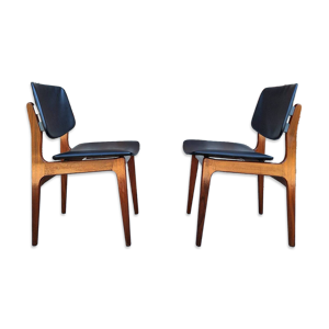 Paire de chaises vintage - scandinaves