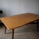 Table dining compass feet