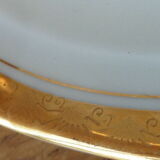 Limoges porcelain saucière by A.Blin vintage Vierzon décor