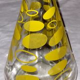 Carafe motif jaune