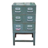 Vintage Strafor furniture, 6-drawer furniture, vintage metal furniture, industrial, loft decor, 50's