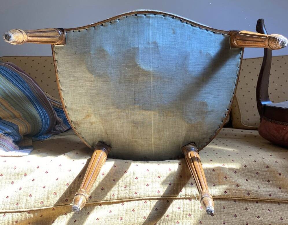 Fauteuil style Louis XVI