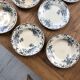 10 plates Terre de Fer Floreal Boulenger