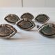 Set of 6 drawer handles
