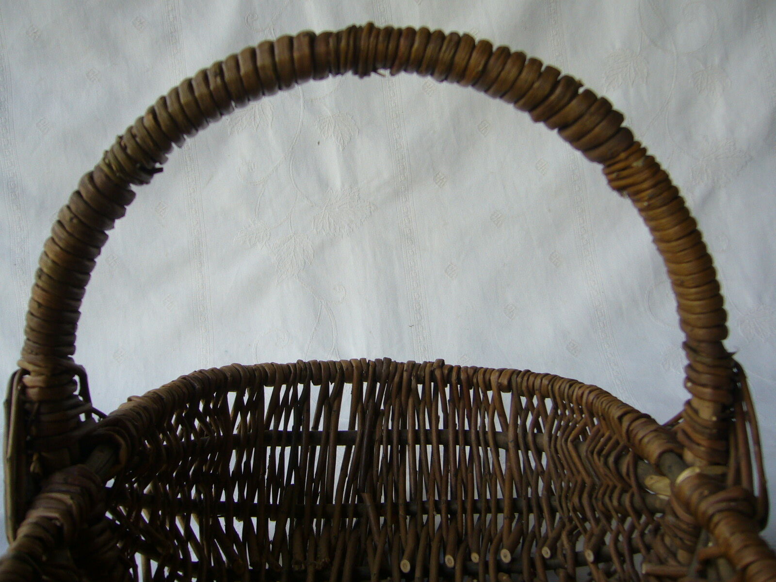Old mushroom basket
