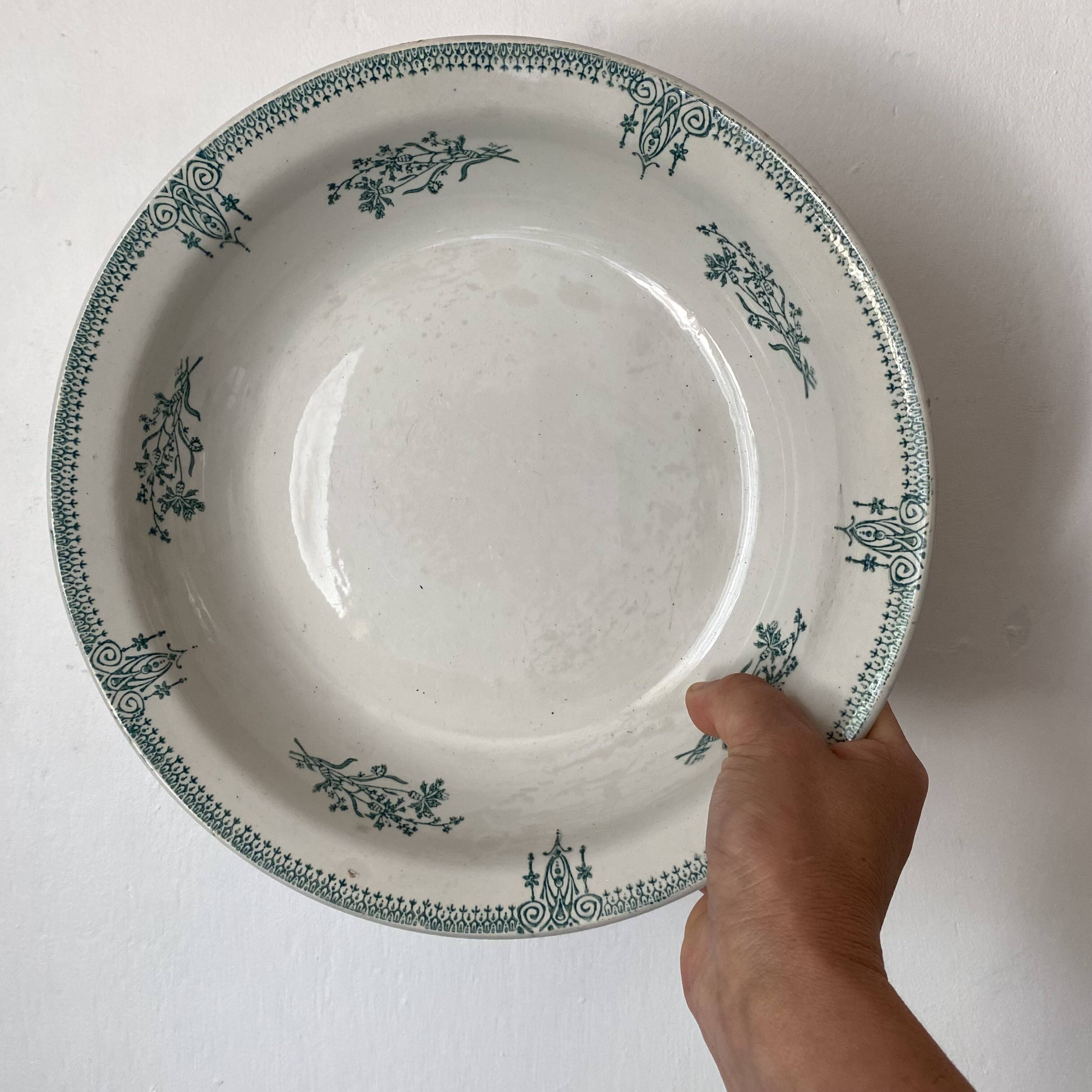 St Amand ironstone salad bowl