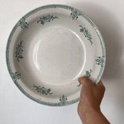 St Amand ironstone salad bowl