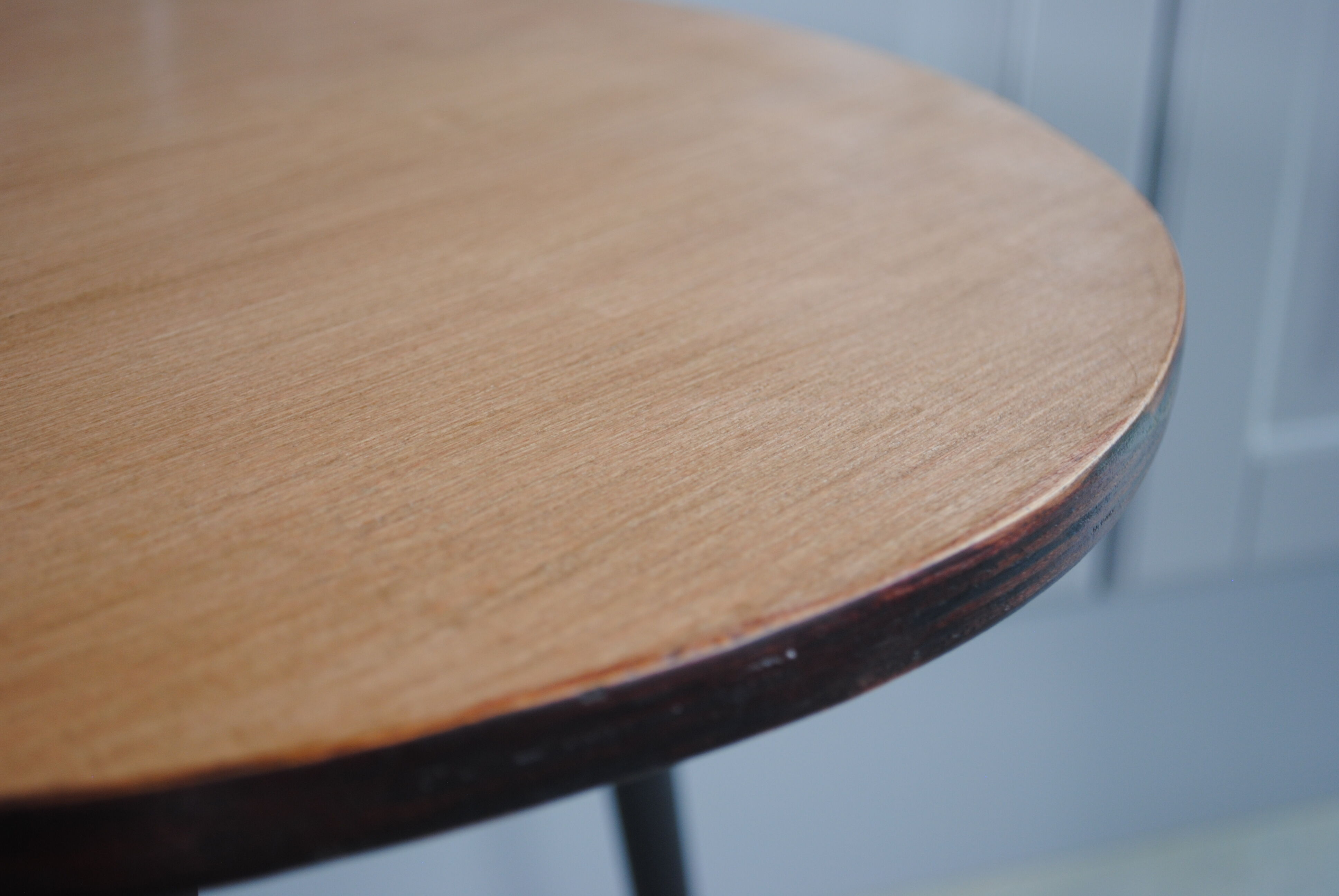 Vintage tripod side table