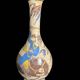 Iran, vase céramique polychrome décor cavalier IXème