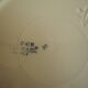 Set of 2 Terre Fer Longchamp Lutèce antique French plates
