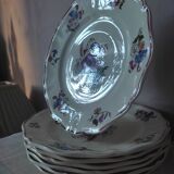 7 plates Sarreguemines Agreste