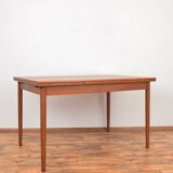 Mid-Century Danish Teak Extendable Dining Table, 1960s.