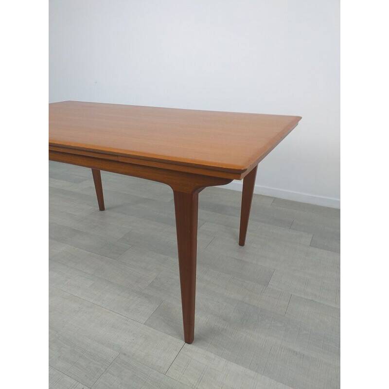 Vintage scandinavian table lb kofod larsen teak made in denmark