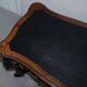 Antique walnut library table by Angiolo Barbetti