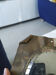 Brass beveled mirror