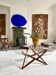Table basse piétement sculptural par Angelo Ostuni