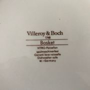 Vintage service Villeroy and Boch collection Basket - plates and salad bowl
