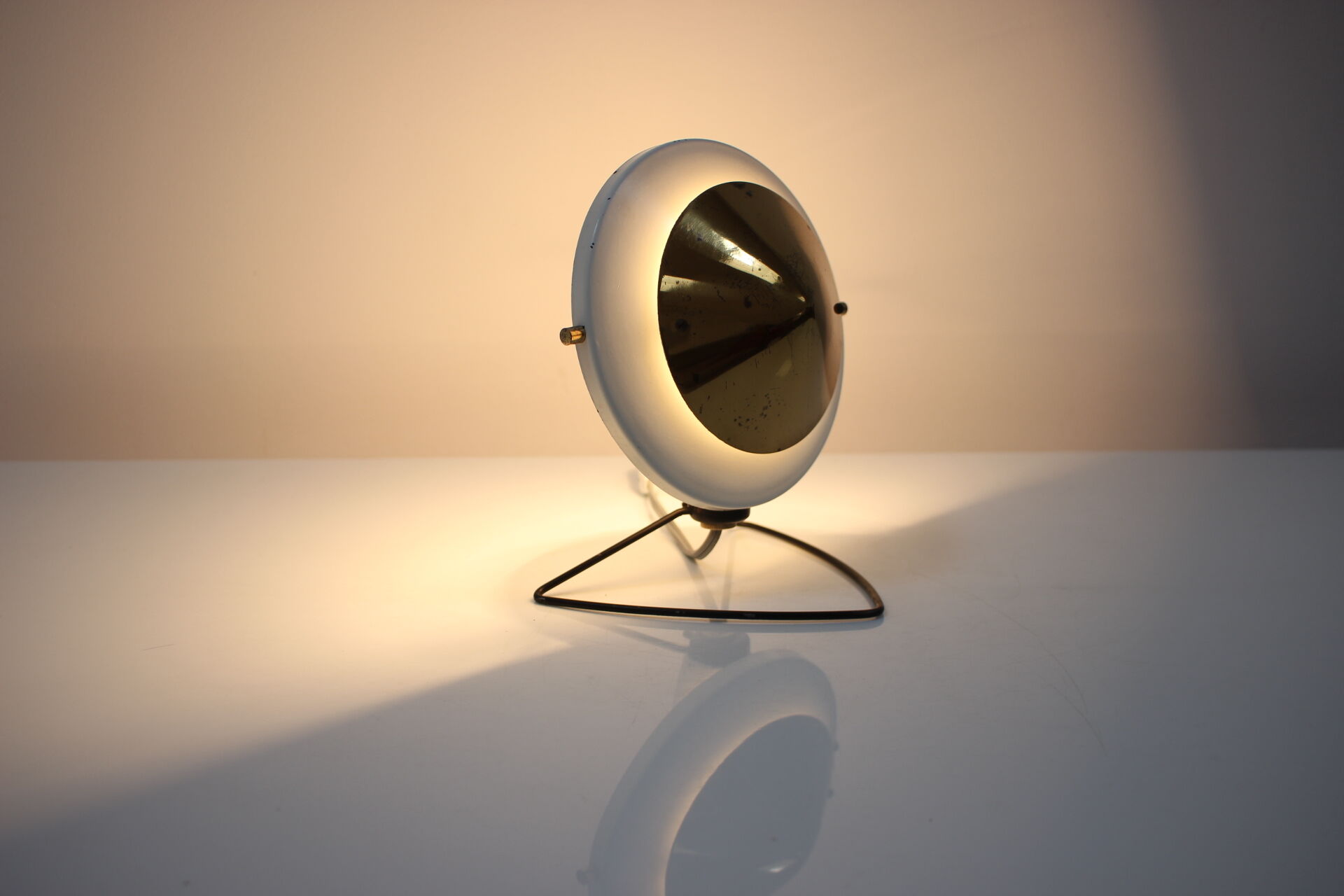 Mid-century table lamp / Zukov, Brno, 1970's.
