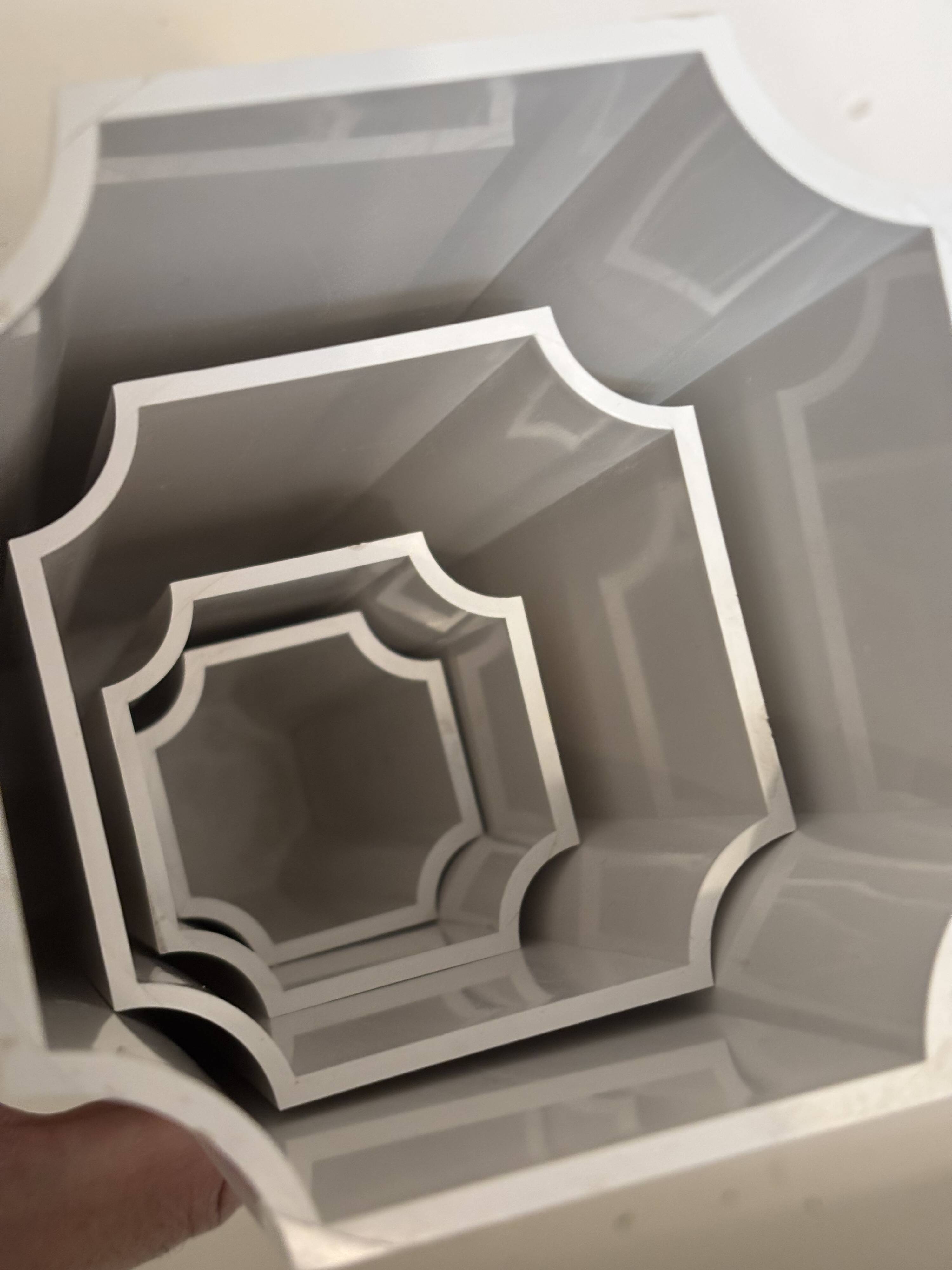 Set of 4 vases, Jacques Bédat 1970