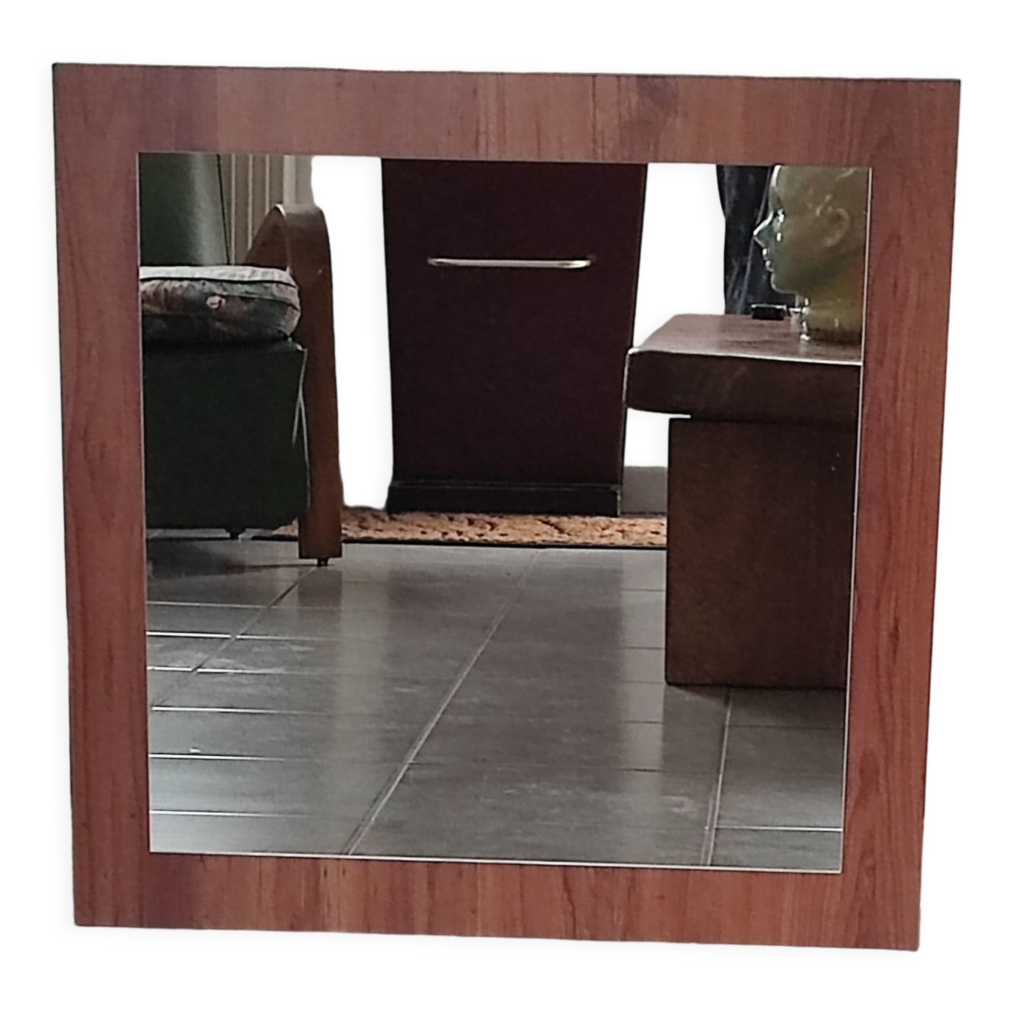 1970s Scandinavian style mirror