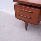Teak desk by Victor Wilkins for G-Plan in Scandinavian style, 1960