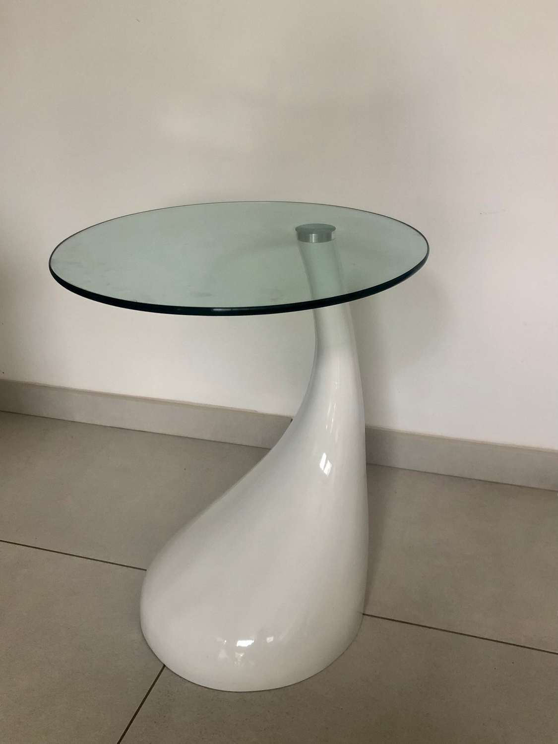 Space age side table