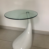 Space age side table