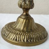 Pair of bronze candlesticks