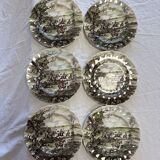 Assiettes à motifs anglaise