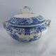 Villeroy & Boch "Burgenland" Soup Tureen in Blue Earthenware - Collectible Condition