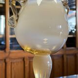 Murano : grand calice en verre soufflé