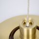 Lampe suspendue vintage danoise P376 par Fabricius et Kastholm, Nordisk Solar,