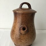 Signed stoneware ceramic coffee maker