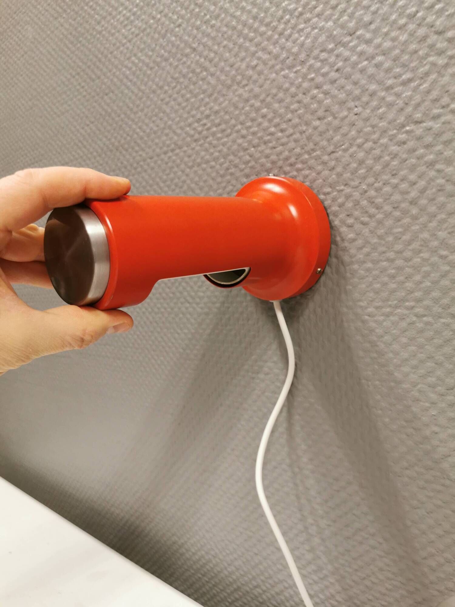 Vintage set of wall lamps model"Contact"designed by Peter Avondoglio for Danish Fog & Mørup