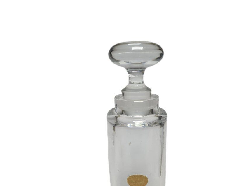 Art Deco crystal carafe from Possell, Germany, 1960s