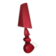 Lamp / luminaire retro 1970s style red