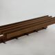 Vintage scandinavian teak coat rack, 1960s