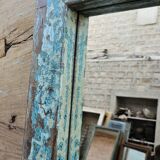 Burmese teak mirror