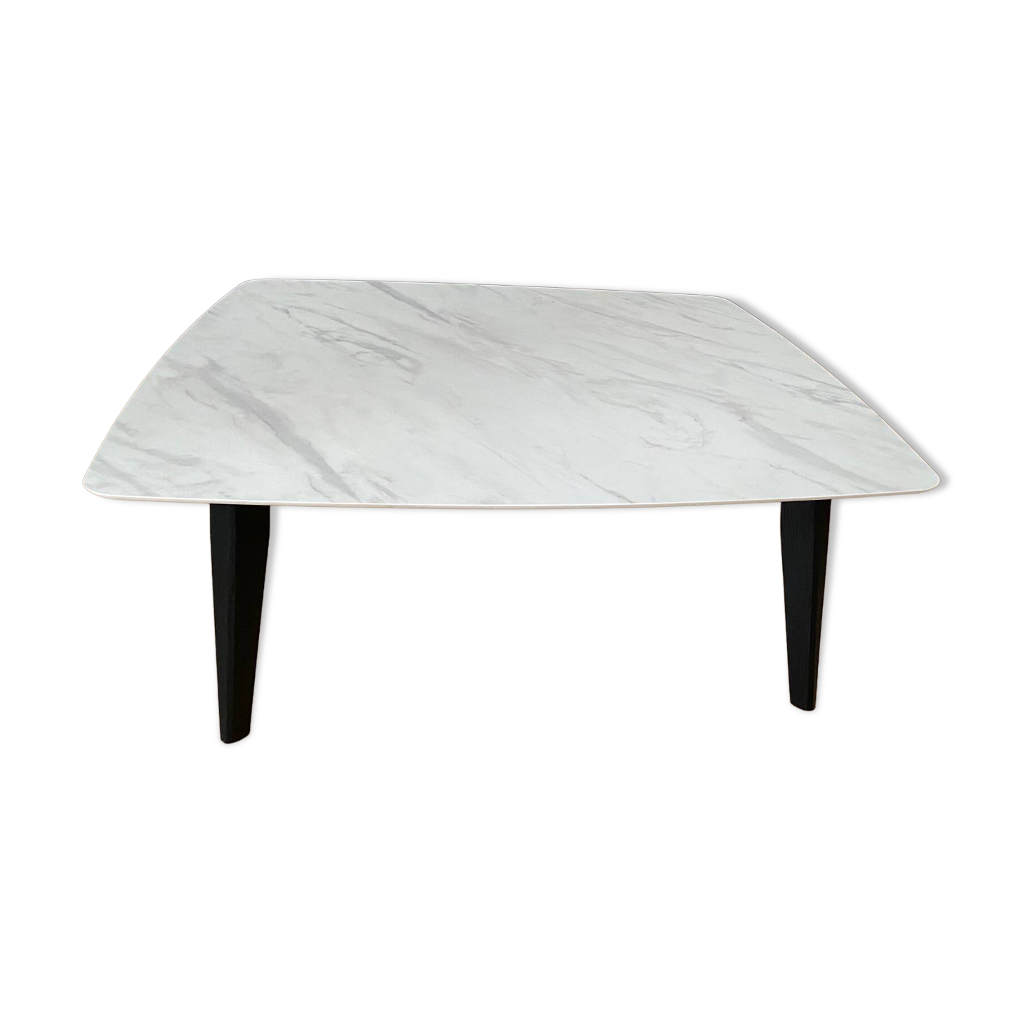 Imperial Line Prado coffee table – HPL White Marble – excellent condition
