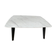 Imperial Line Prado coffee table – HPL White Marble – excellent condition