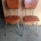 Pair of vintage design chairs from 1960