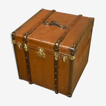 Old travel trunk