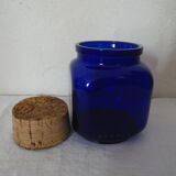 Pot Henkel blue cobalt, Liège, 70's Cap