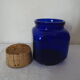 Pot Henkel blue cobalt, Liège, 70's Cap