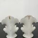 Pair of porcelain wedding vases XIXth
