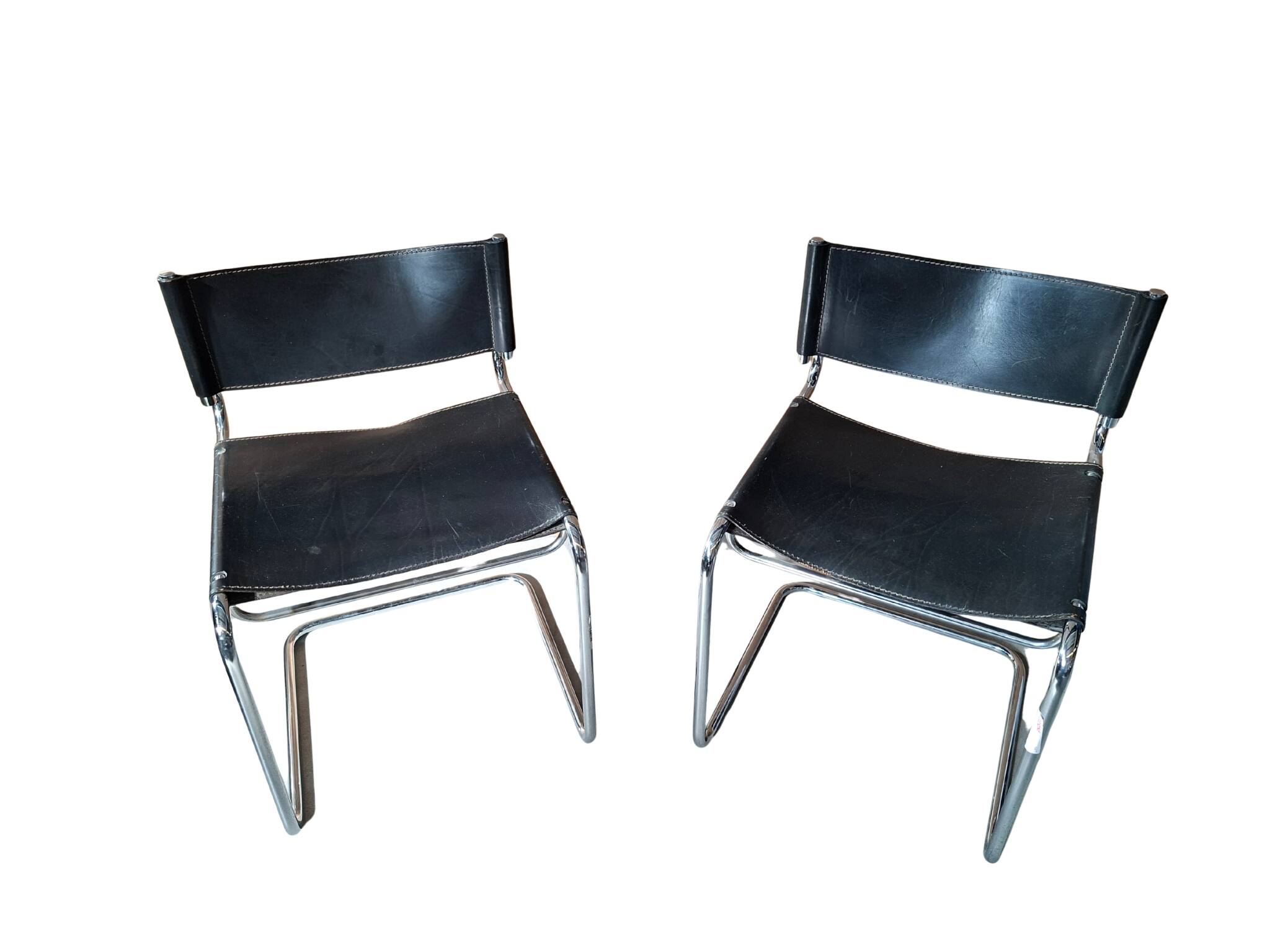 Coppia di Sedie Vintage Anni '70 – nello stile di Bauhaus / Cesca