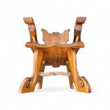 Oirschot oak chair / Heer Stoel / Gentleman Chair / Claw chair / 1960s