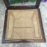 Old wooden and sitting chair chania