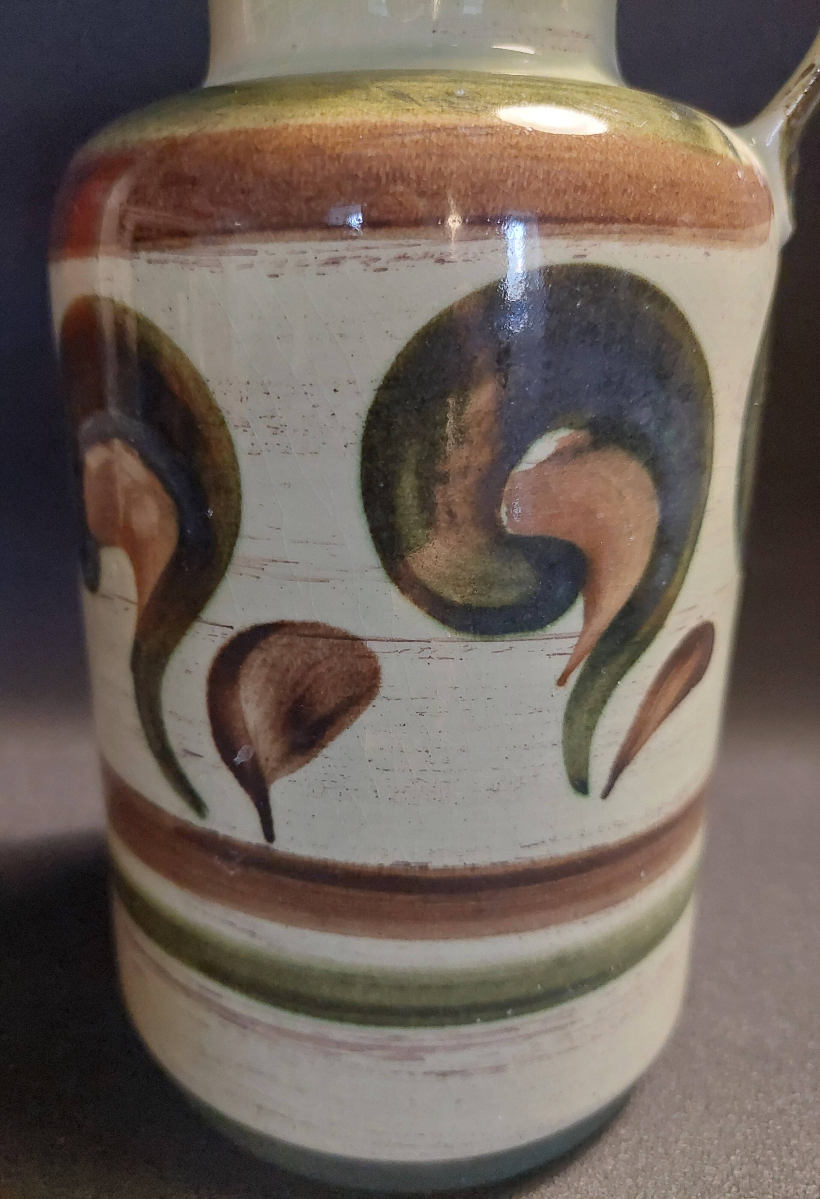 Vintage ceramic vase Jasba West Germany 1970s